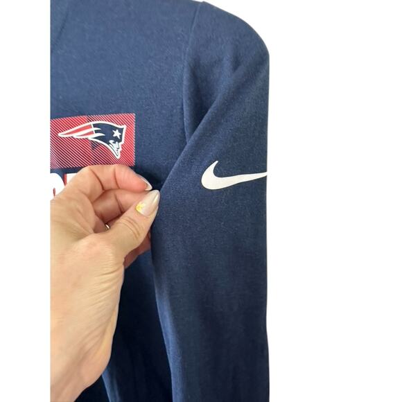 Nike Dri-Fit NFL Onfield Apparel Nike Tee New England Patriots Shirt Boys 10/12 - Picture 5 of 8